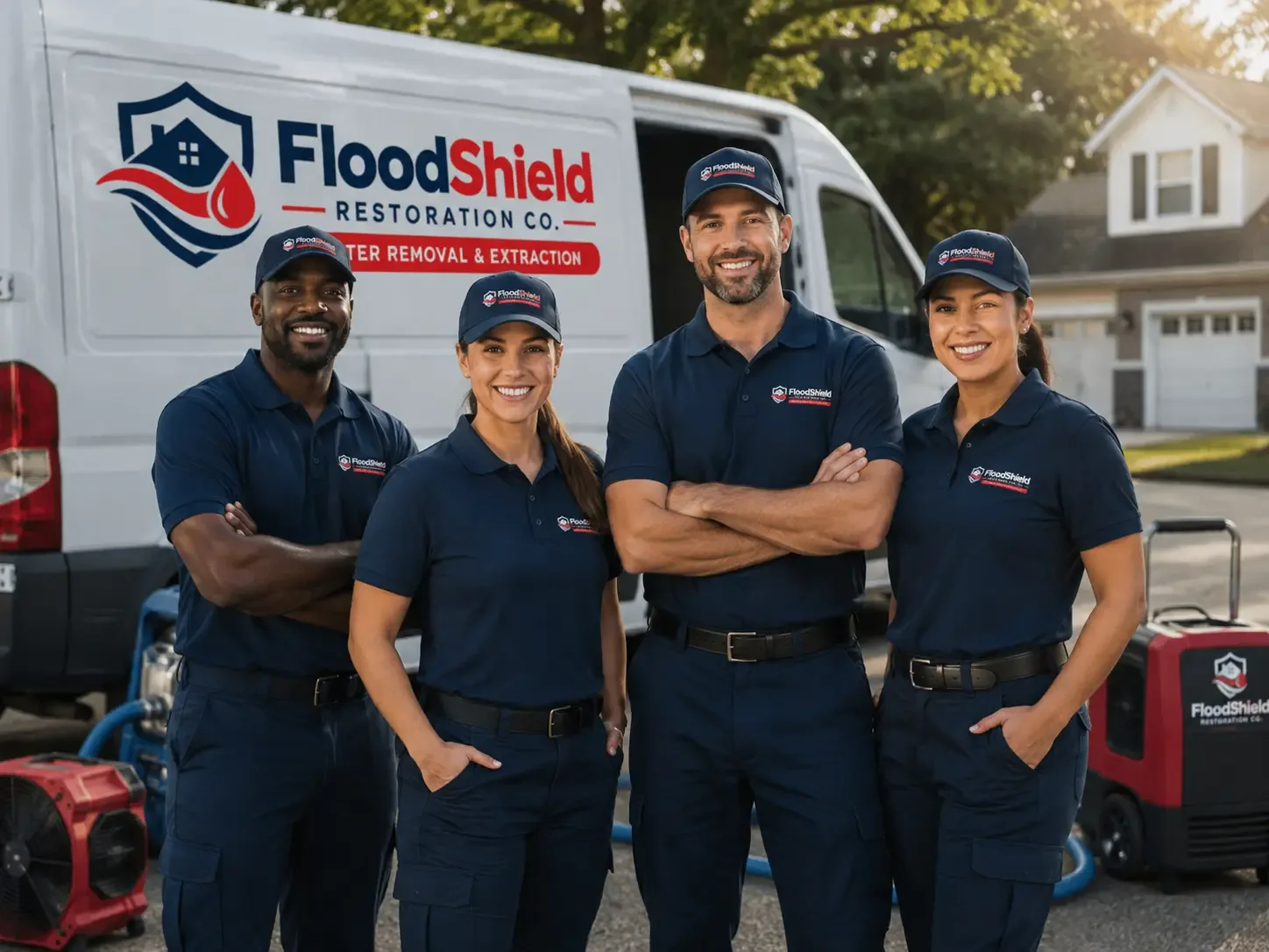 Flood Damage Restoration company in Swiss, WV